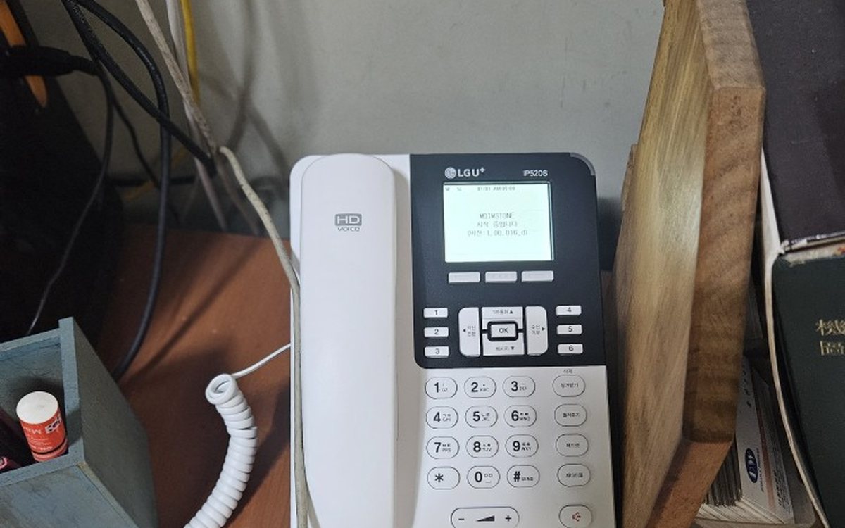 전화 단말 설치